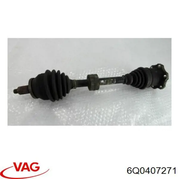 Купити 6Q0407451KX VAG Ліва піввісь