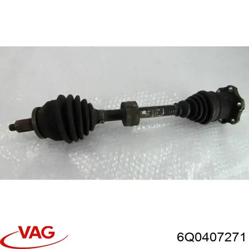 Купити 6Q0407271 VAG Ліва піввісь