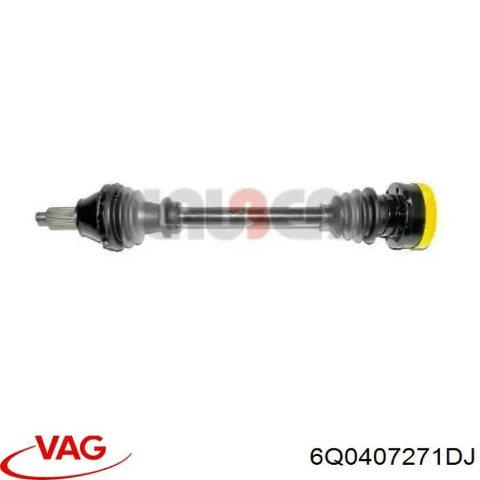 Привід передній лівий VAG 6Q0407271DJ ціна, від 60.41 USD