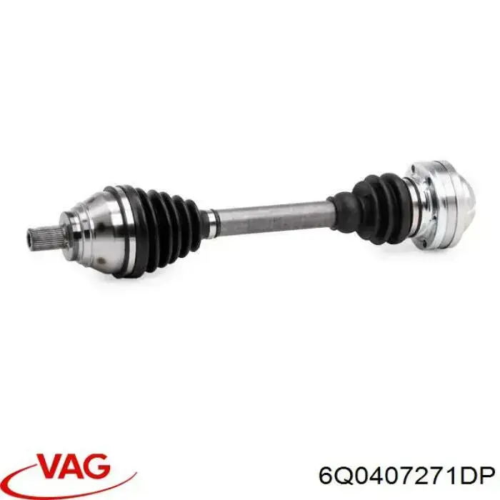 Привід передній лівий VAG 6Q0407271DP ціна, від 76.01 USD