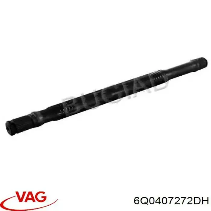Піввісь передня, права VAG 6Q0407272DH ціна, від 76.00 USD