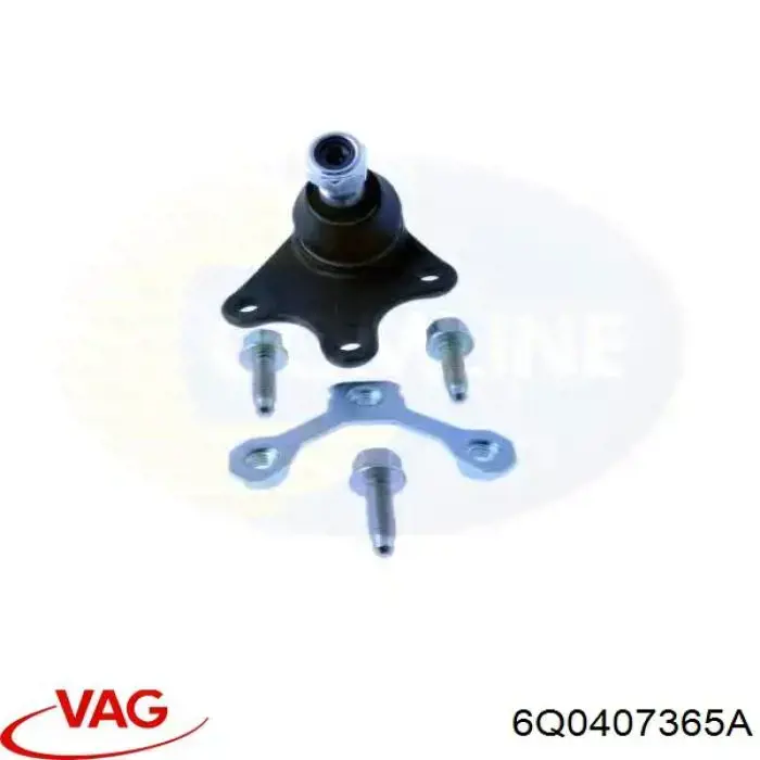 Кульова опора, нижня, ліва VAG 6Q0407365A ціна, від 9.91 USD