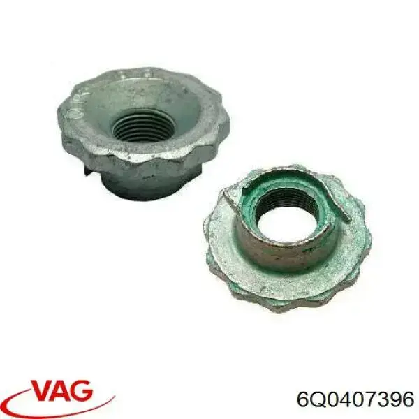 Гайка маточини передньої VAG 6Q0407396 ціна, від 3.77 USD