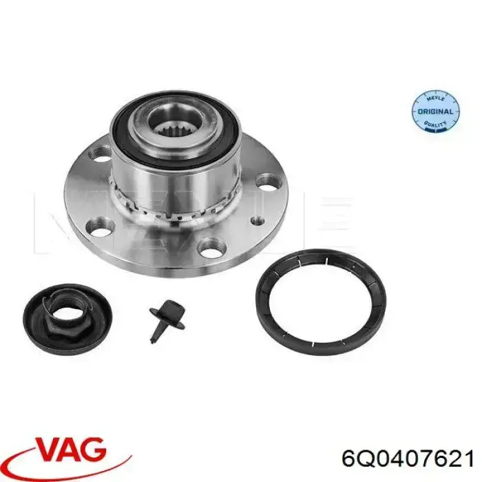 Купити 6Q0407621 VAG Маточини передніх коліс