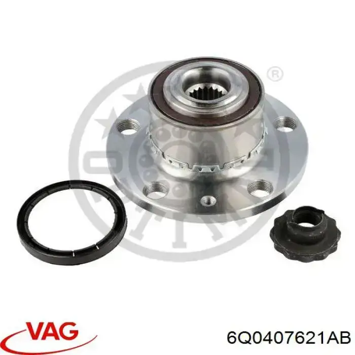 Маточина колеса передня VAG 6Q0407621AB ціна, від 35.98 USD