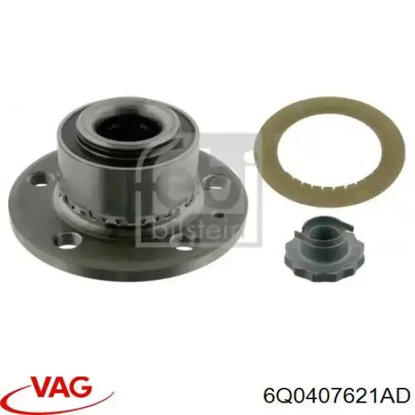 Маточина колеса передня VAG 6Q0407621AD ціна, від 38.24 USD