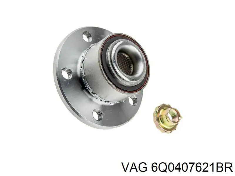 Маточина переднього колеса VAG 6Q0407621BR