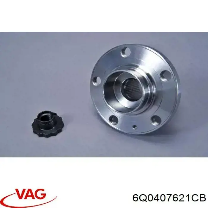 Маточина колеса передня VAG 6Q0407621CB ціна, від 46.57 USD