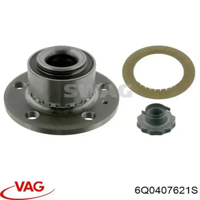 Купити 6Q0407621S VAG Маточини передніх коліс