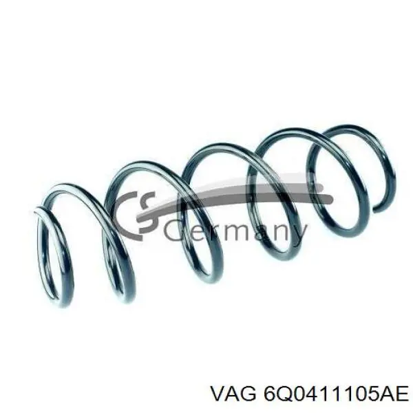 Пружина передня VAG 6Q0411105AE ціна, від 12.06 USD