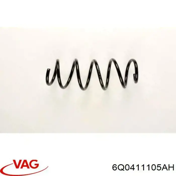Купити 6Q0411105AH VAG Гвинтова пружина підвіска