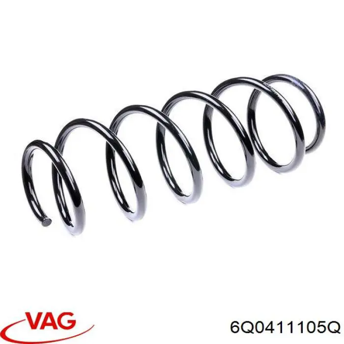 Пружина передня 6Q0411105Q VAG