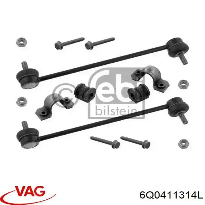Подушка стабілізатора VAG 6Q0411314L ціна, від 1.55 USD