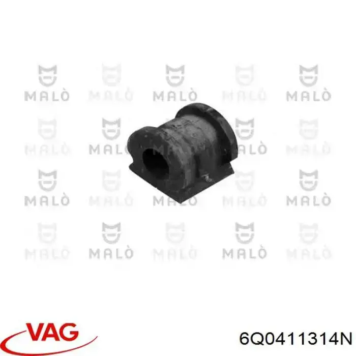 Купити 6Q0411314N VAG Подушка стабілізатора передня