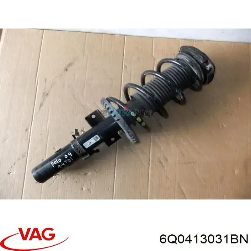 Стойка амортизатора передняя VAG 6Q0413031BN ціна, від 40.39 USD