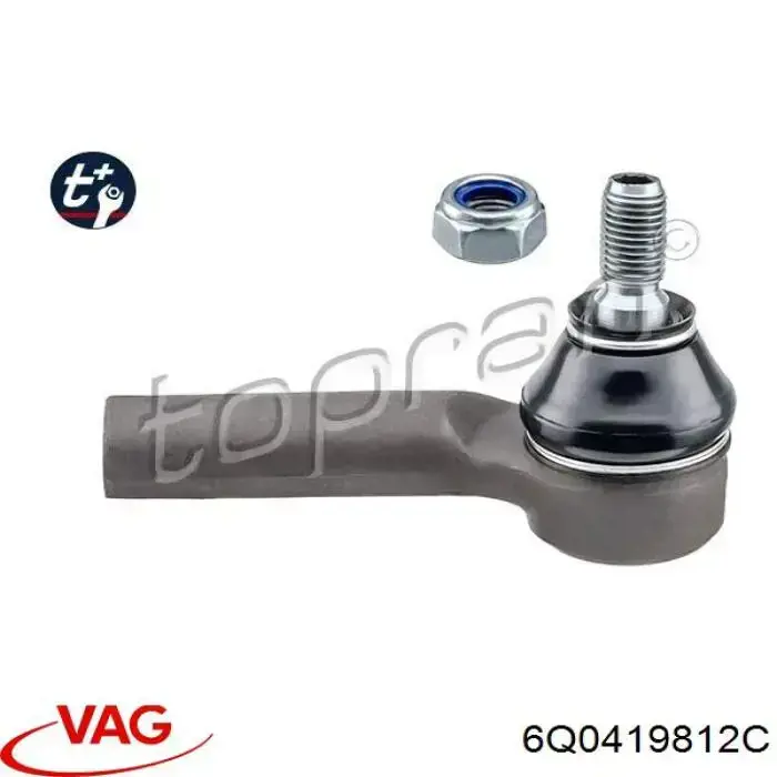 Купити 6Q0419812C VAG Рульовий наконечник