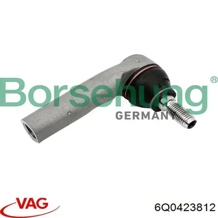 6Q0423812 VAG Зовнішній наконечник рульової тяги