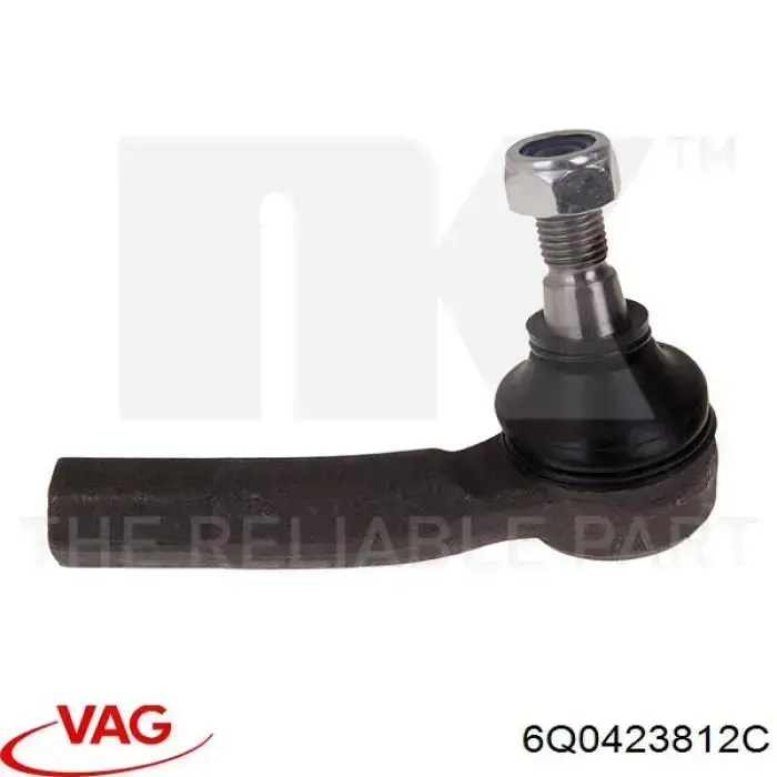 Наконечник рульовий VAG 6Q0423812C ціна, від 7.99 USD