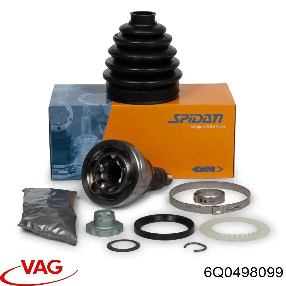 ШРУС зовнішній передній 6Q0498099 VAG