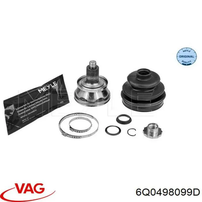 ШРУС зовнішній VAG 6Q0498099D