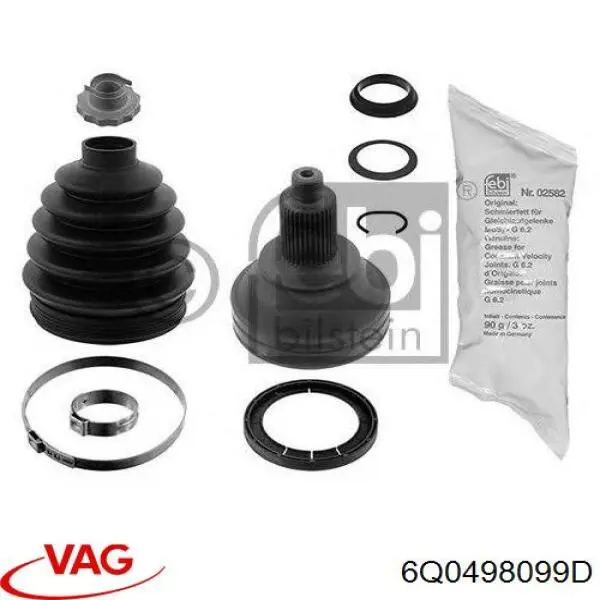 6Q0498099D VAG Граната зовнішня