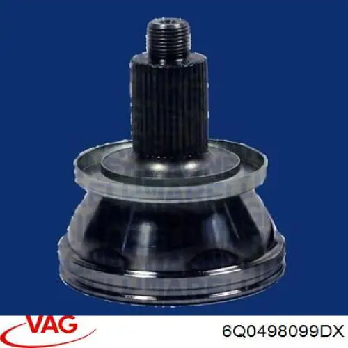 ШРУС зовнішній передній 6Q0498099DX VAG