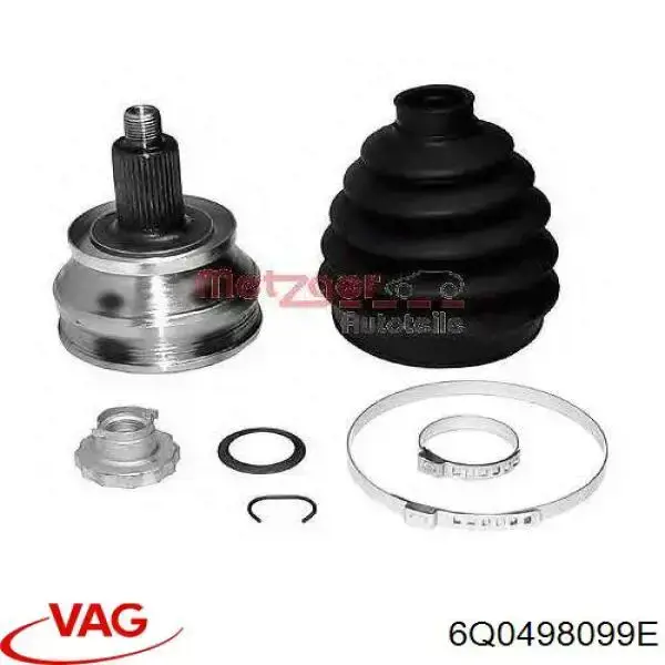 Граната колісна VAG 6Q0498099E ціна, від 23.08 USD