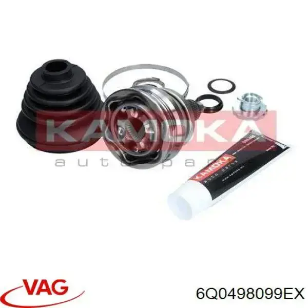 Граната колісна VAG 6Q0498099EX ціна, від 38.49 USD