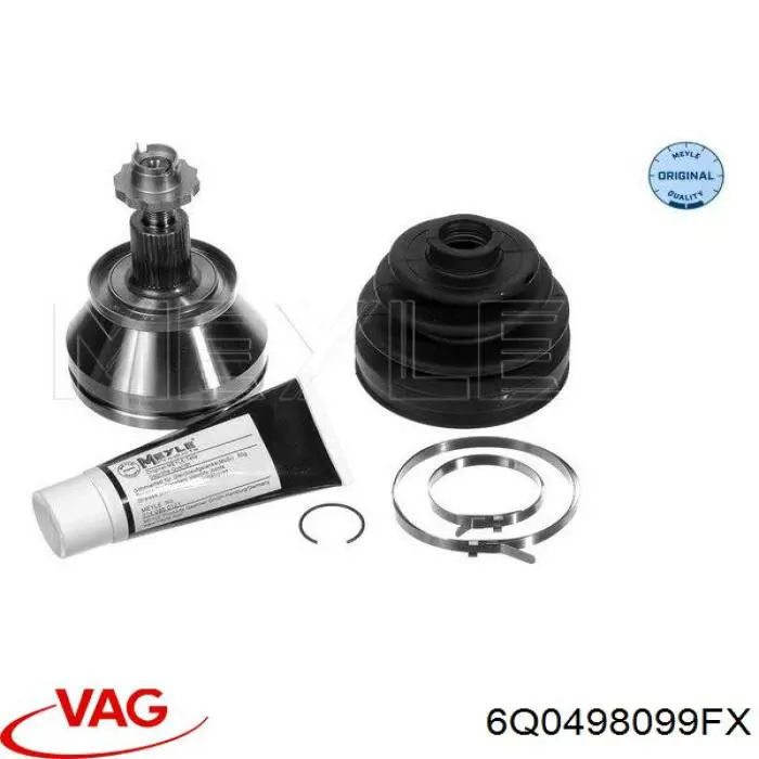 Купити 6Q0498099FX VAG Шарнір приводу зовнішній