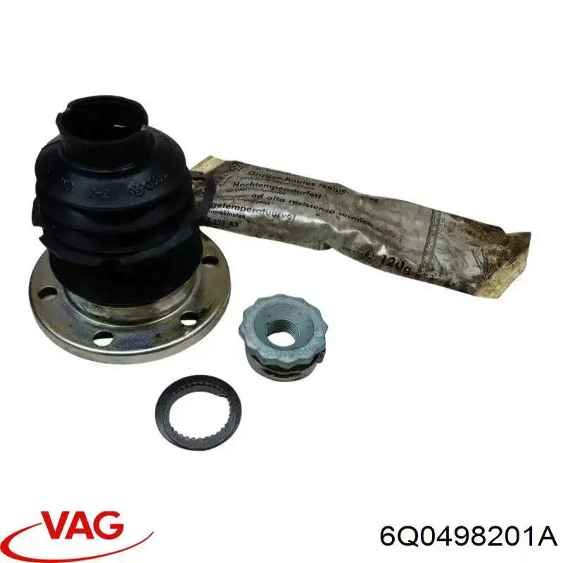 6Q0498201A VAG Пильник ШРКШ внутрішній, передній півосі