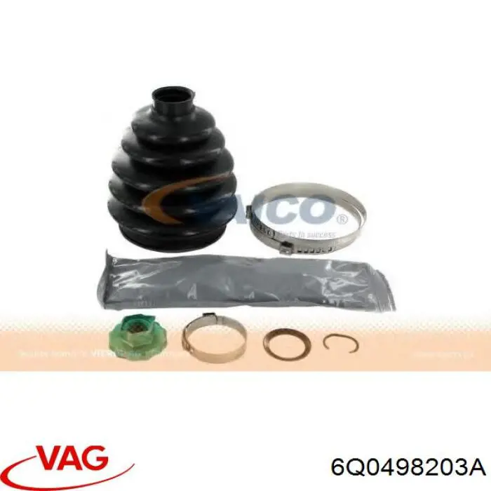 Купити 6Q0498203A VAG Пильник шарніра приводу