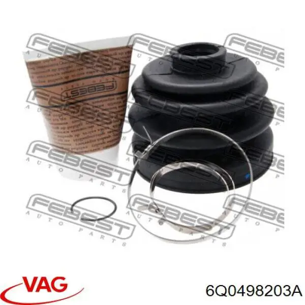 Пильник ШРУСа зовнішній 6Q0498203A VAG