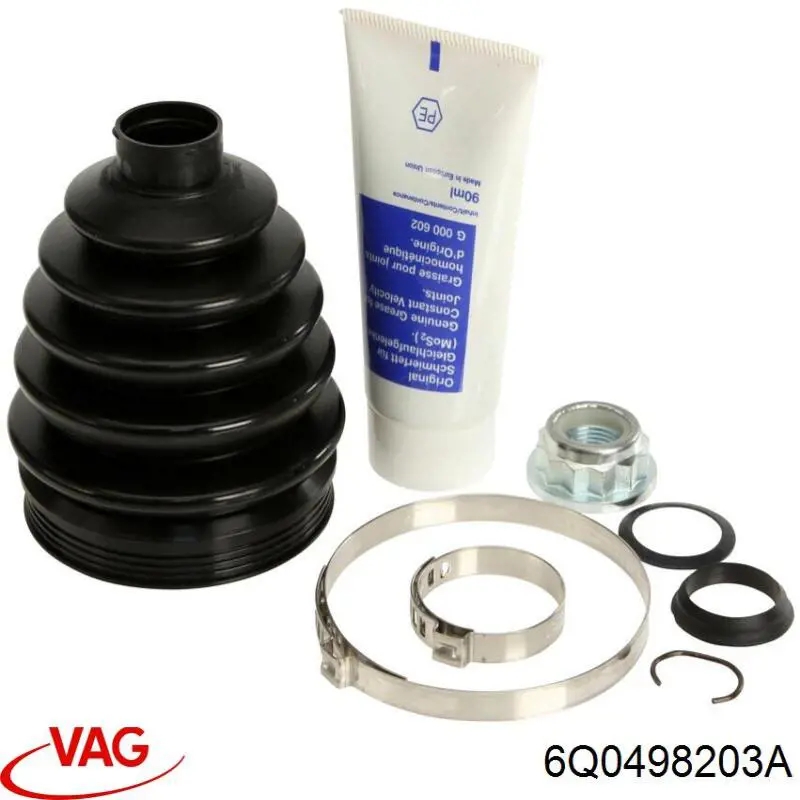 Пильник ШРКШ зовнішній VAG 6Q0498203A