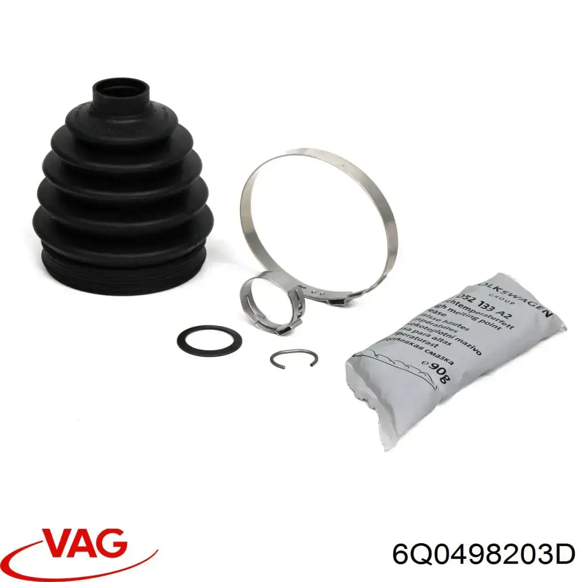 Купити 6Q0498203D VAG Пильник шарніра приводу