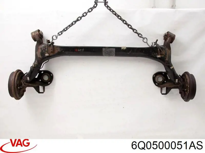 Балка задньої підвіски поперечна VAG 6Q0500051AS ціна, від 114.02 USD