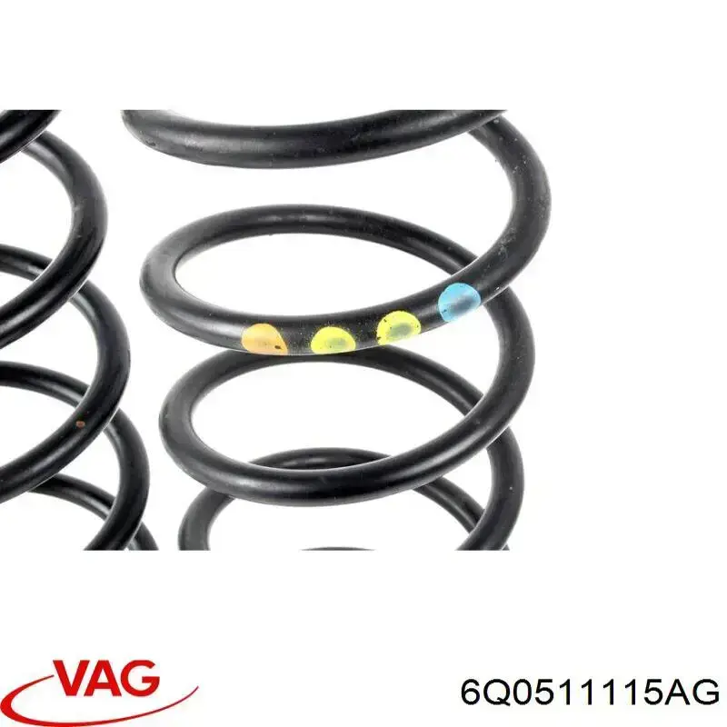 Пружина задня VAG 6Q0511115AG ціна, від 12.14 USD