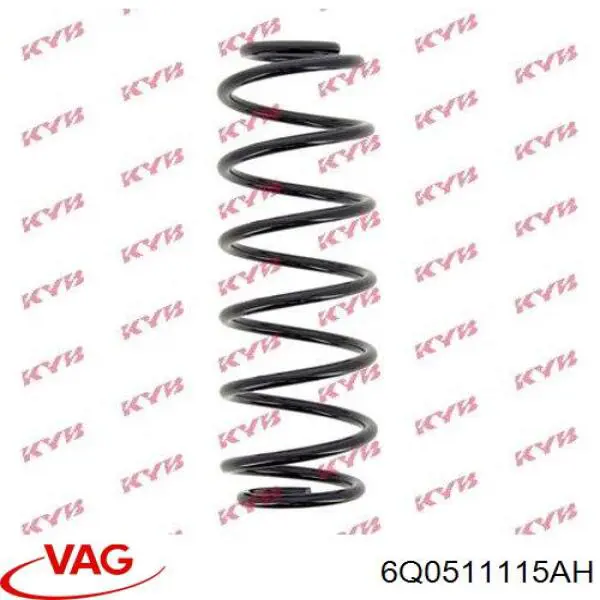 Купити 6Q0511115AH VAG Задні пружини