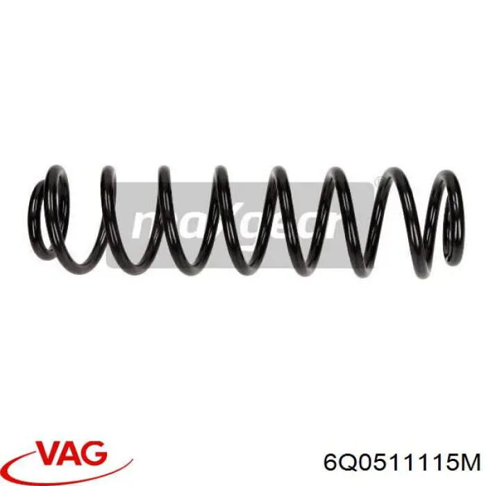 Купити 6Q0511115M VAG Задні пружини