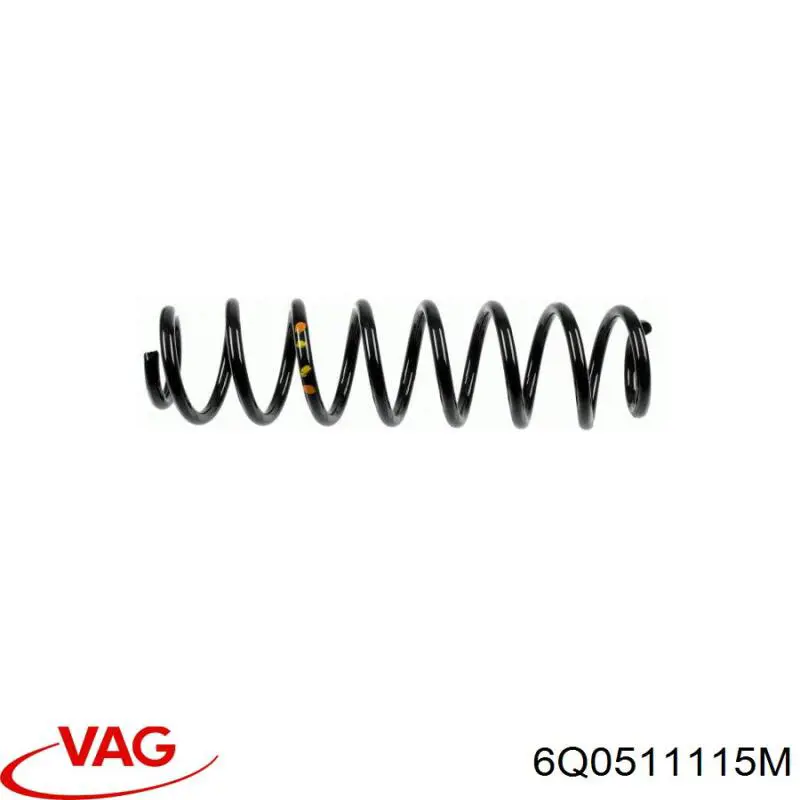 Задні пружини 6Q0511115M VAG