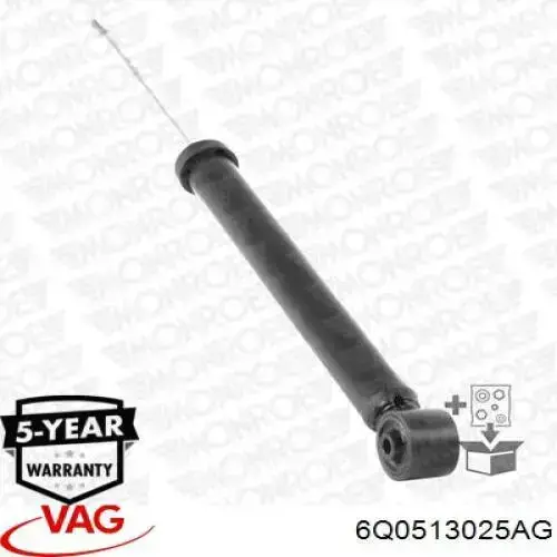 Амортизатор задній VAG 6Q0513025AG ціна, від 46.69 USD