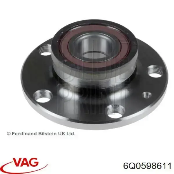 Купити 6Q0598611 VAG Підшипник ступиці колеса