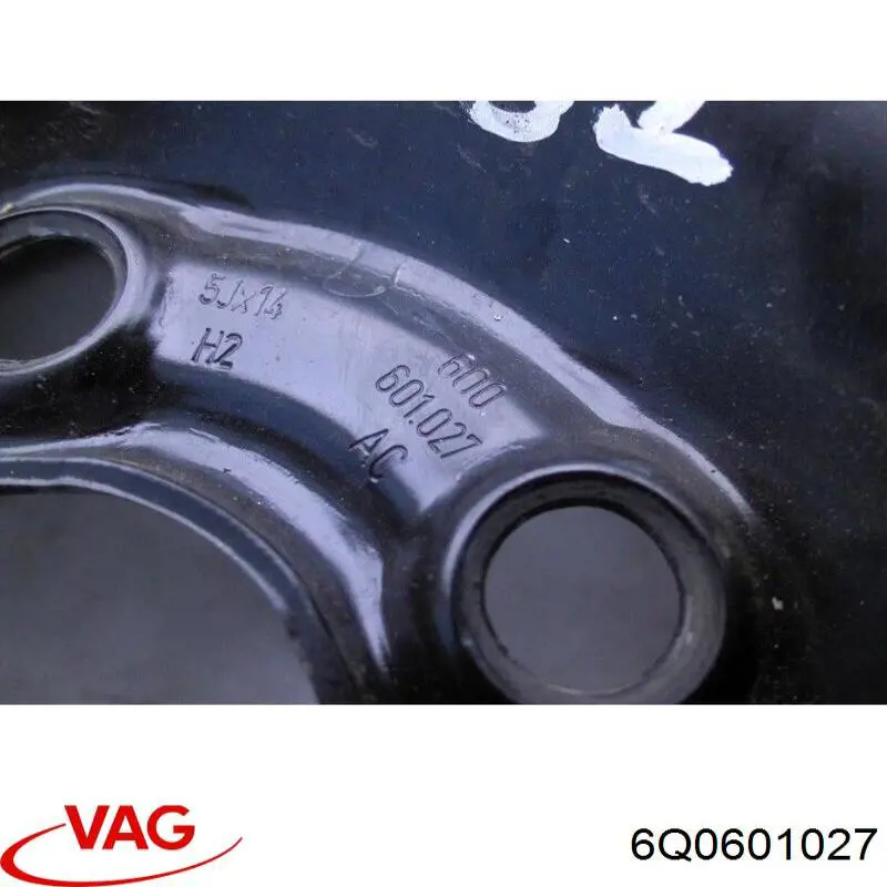 6Q0601027 VAG Диски колісні (штамповані)