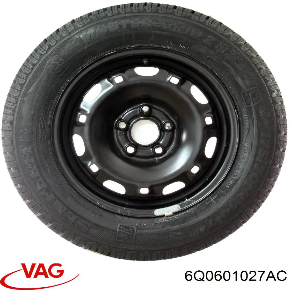 6Q0601027AC VAG иски сталеві
