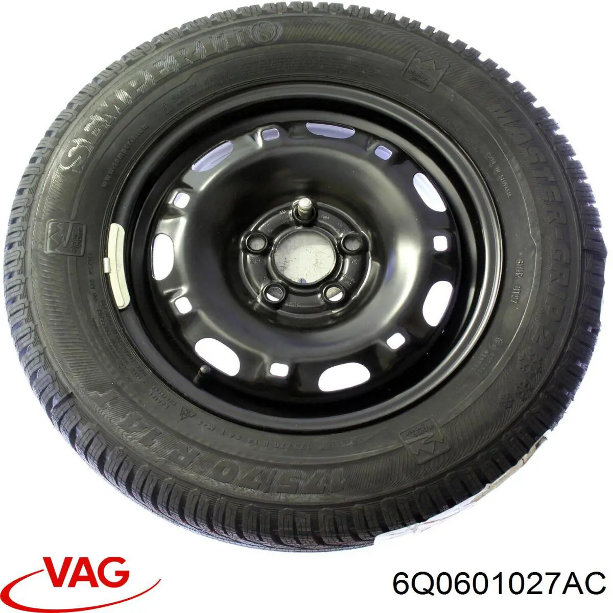 Диски колісні (штамповані) VAG 6Q0601027AC ціна, від 22.50 USD