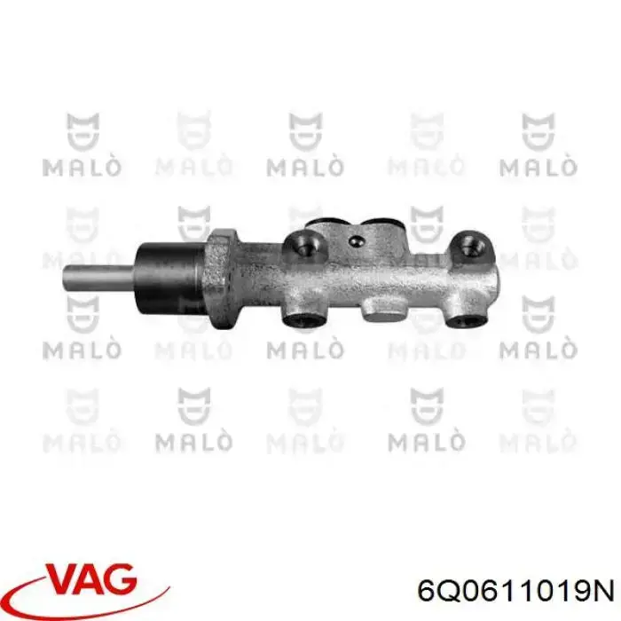 Циліндр головний гальма (Гідротормоз) VAG 6Q0611019N ціна, від 55.49 USD
