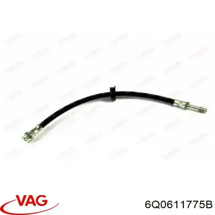 6Q0611775B VAG Шланг гальмівний задній