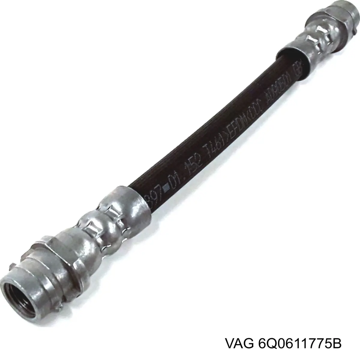 Купити 6Q0611775B VAG Шланг гальмівний задній