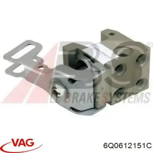 6Q0612151C VAG Регулятор тиску