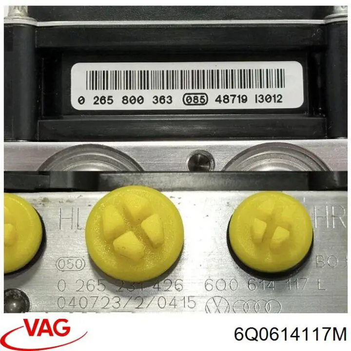  Блок АБС Skoda Fabia 1