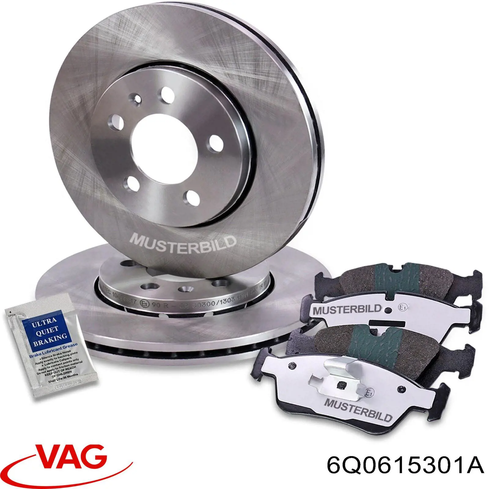 Купити 6Q0615301A VAG Ротор гальмівний